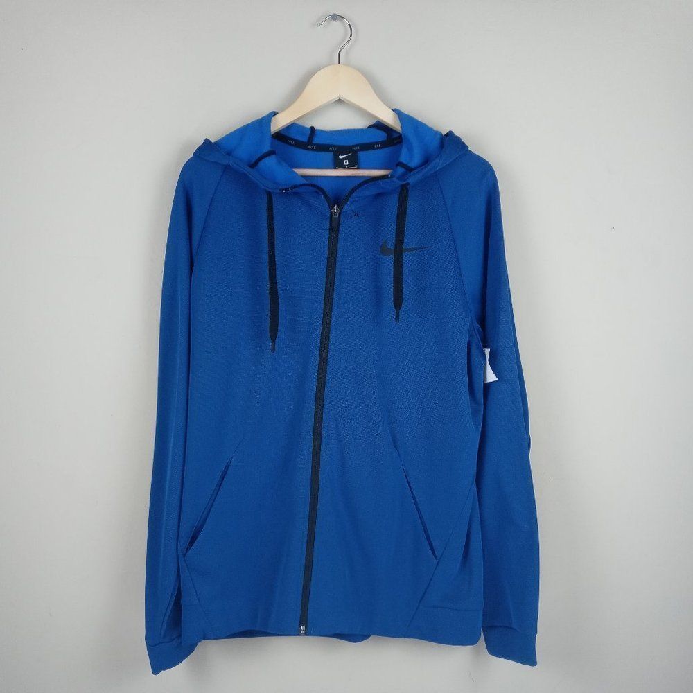 Official Nike Zip Up Hoodie, Men's Medium, Blue, NWT